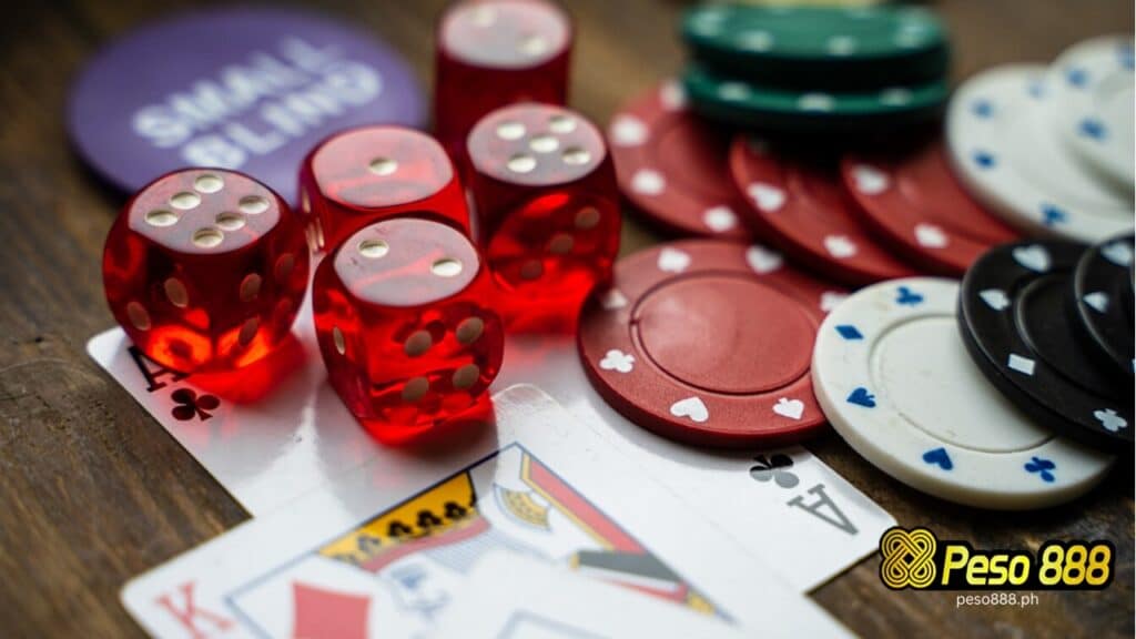 a group of equipment use in gambling