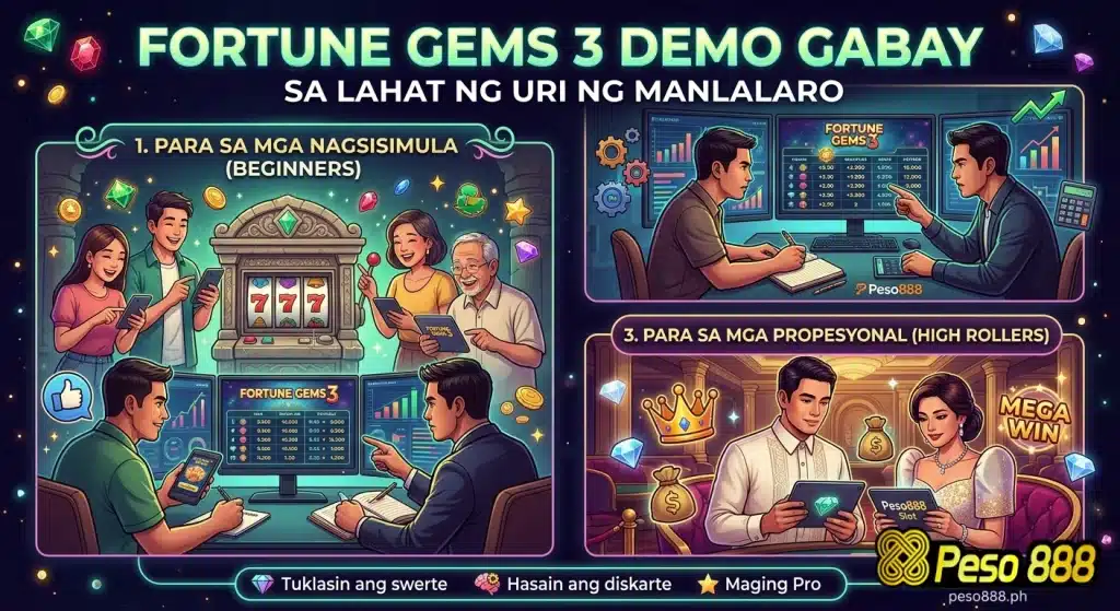 Fortune Gems 3 Demo Gabay sa Lahat ng Uri ng Manlalaro